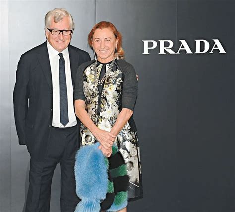 miuccia prada|miuccia prada and patrizio bertelli.